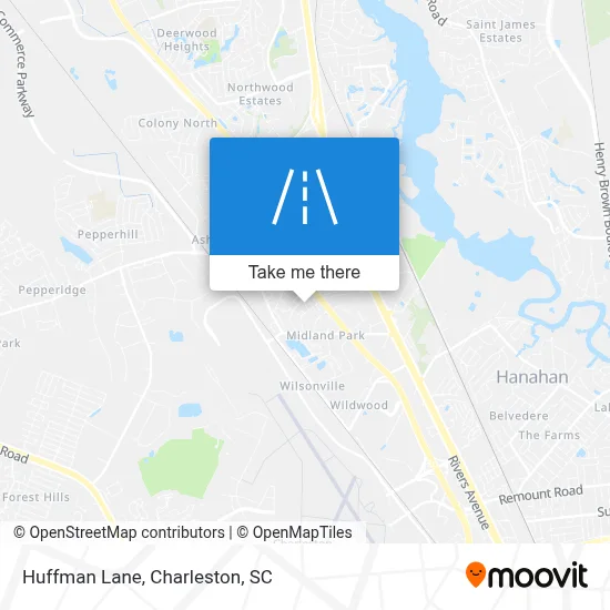 Huffman Lane map