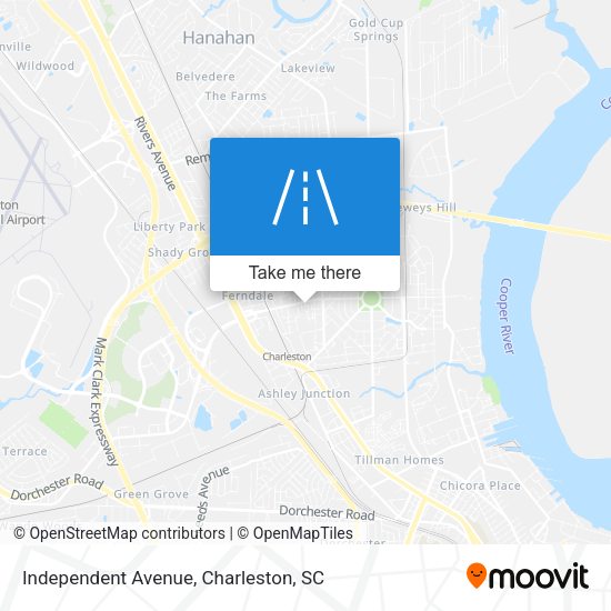 Mapa de Independent Avenue