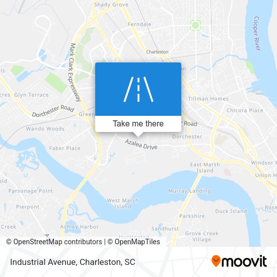 Industrial Avenue map