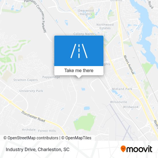 Industry Drive map