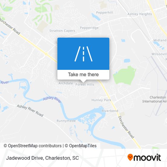 Mapa de Jadewood Drive