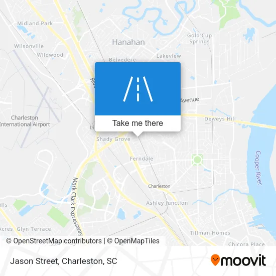 Jason Street map