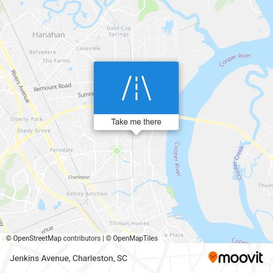 Jenkins Avenue map