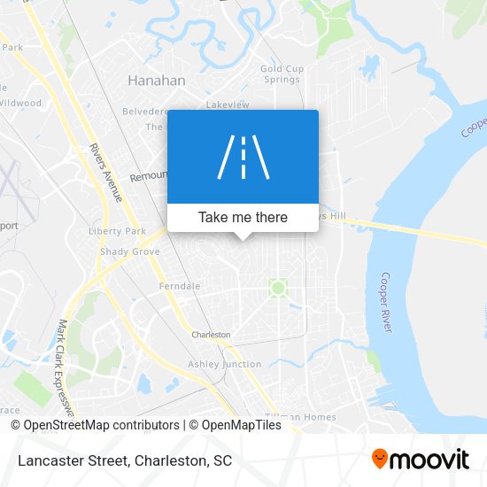 Mapa de Lancaster Street