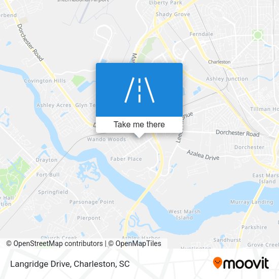 Mapa de Langridge Drive
