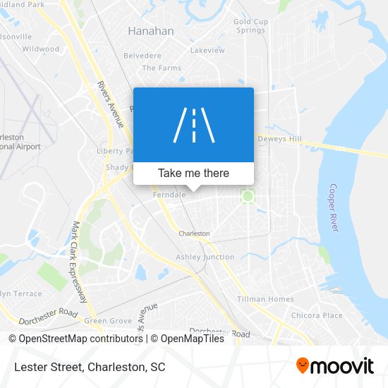 Mapa de Lester Street