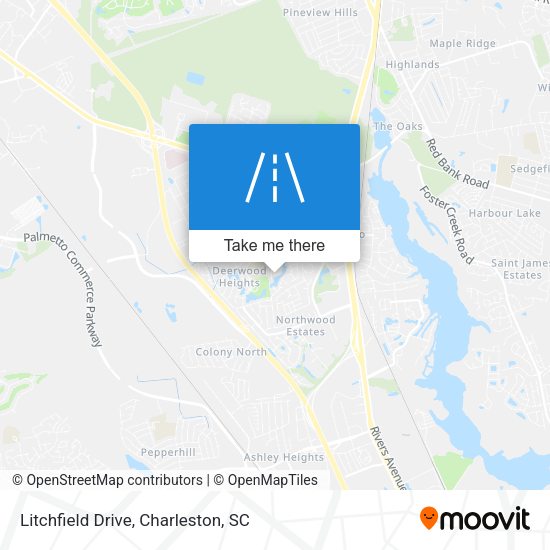 Litchfield Drive map