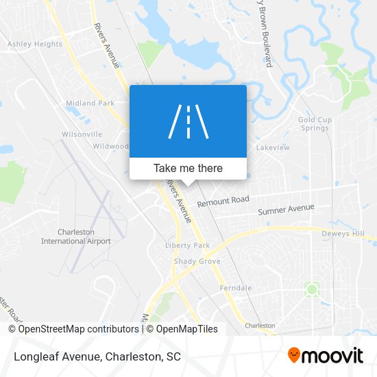 Longleaf Avenue map