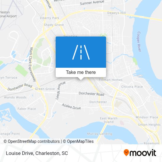 Mapa de Louise Drive