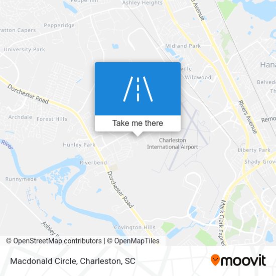 Mapa de Macdonald Circle