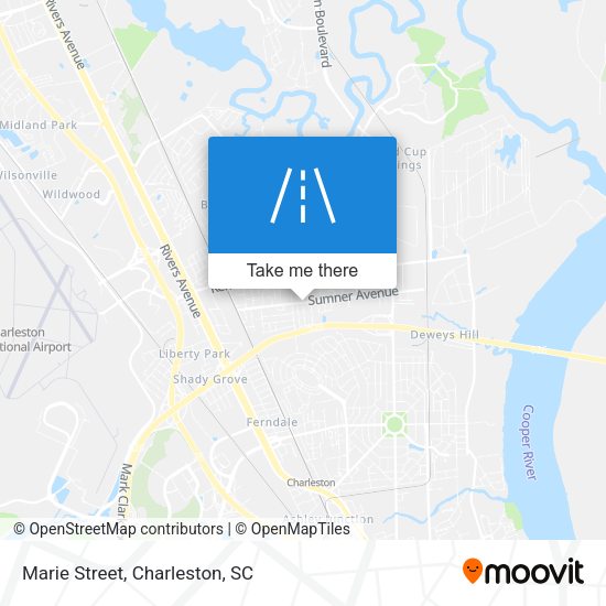 Mapa de Marie Street