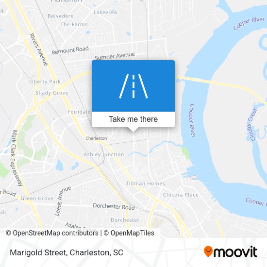 Marigold Street map