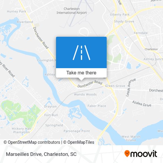 Mapa de Marseilles Drive