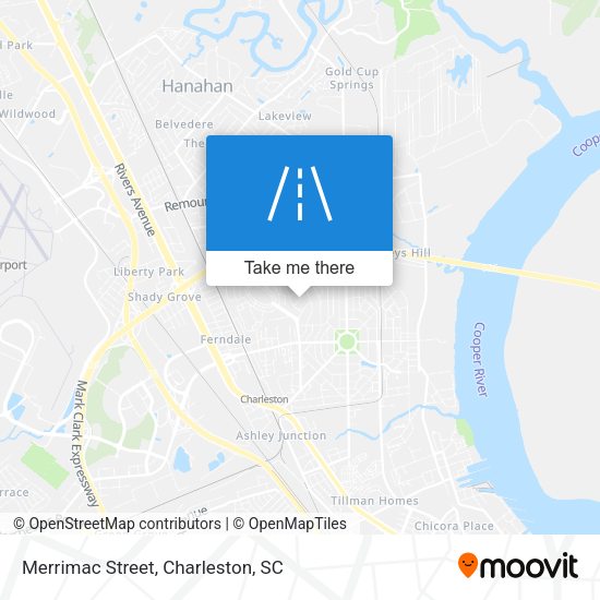 Mapa de Merrimac Street
