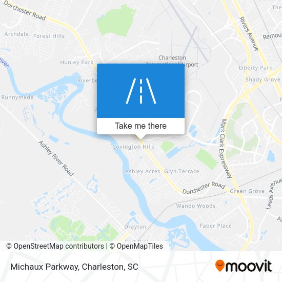 Michaux Parkway map