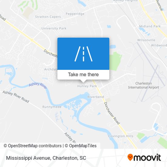 Mapa de Mississippi Avenue
