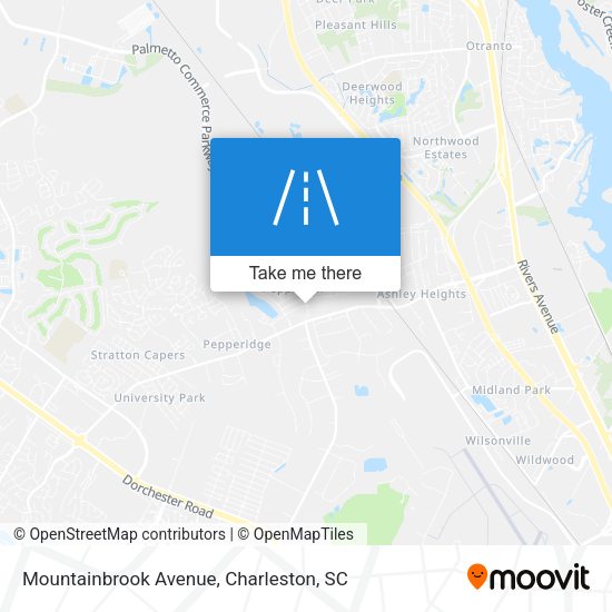 Mountainbrook Avenue map