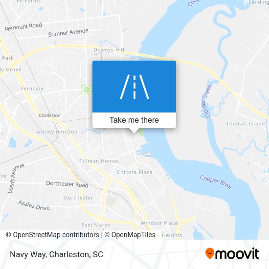 Mapa de Navy Way