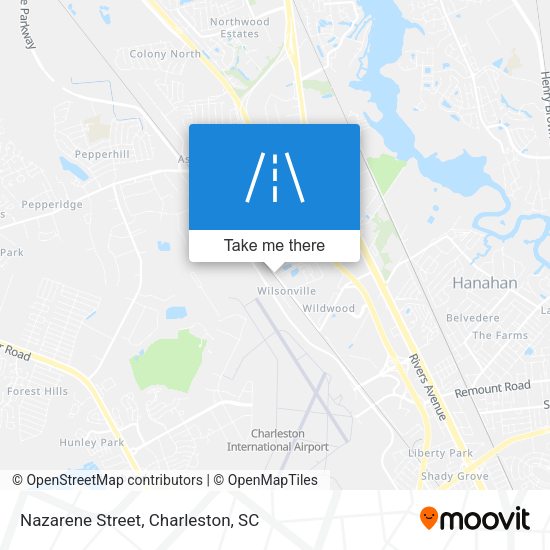 Nazarene Street map