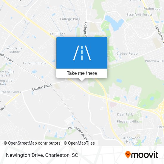 Newington Drive map