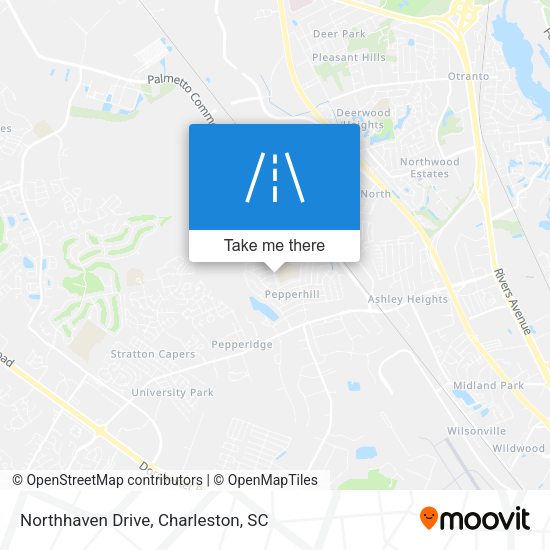 Northhaven Drive map