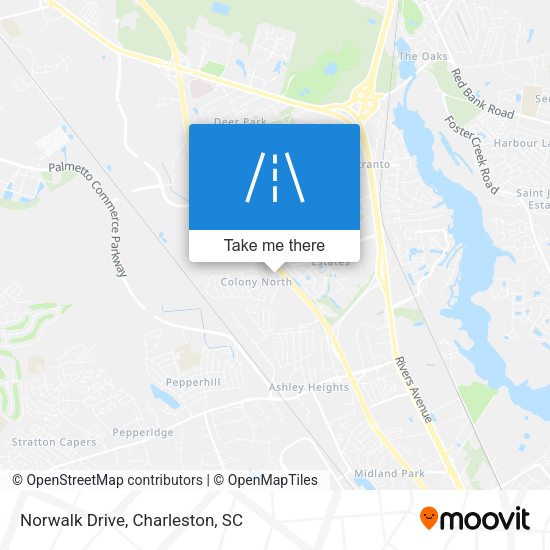 Mapa de Norwalk Drive