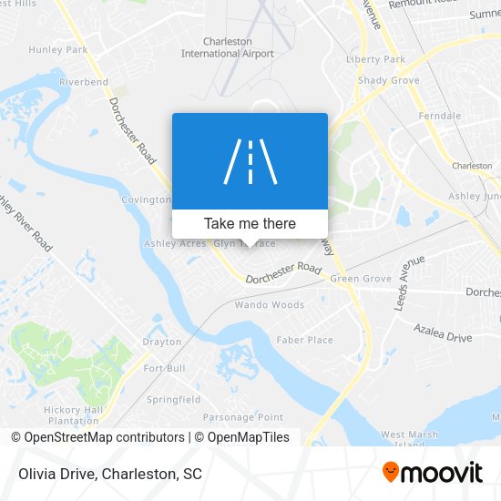 Mapa de Olivia Drive