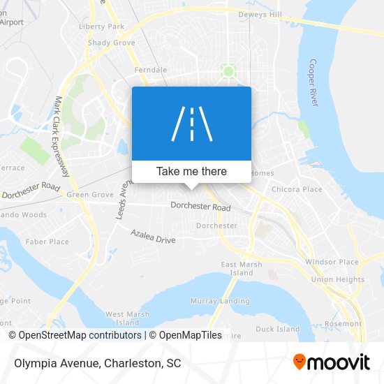 Mapa de Olympia Avenue