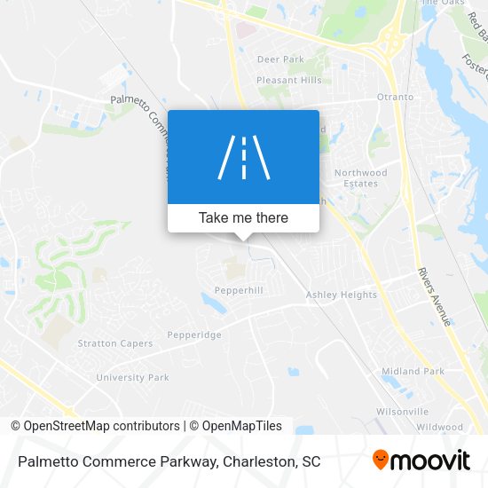 Palmetto Commerce Parkway map