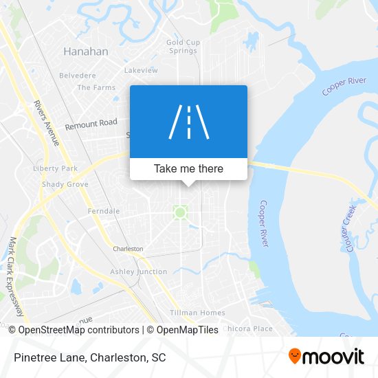 Mapa de Pinetree Lane