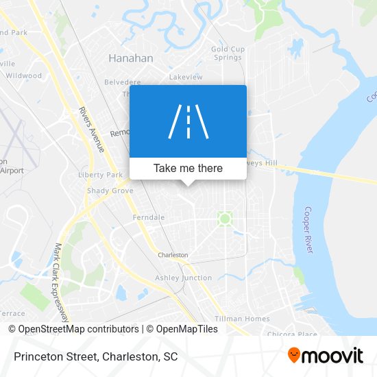 Princeton Street map