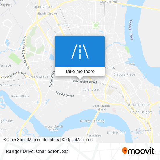 Mapa de Ranger Drive
