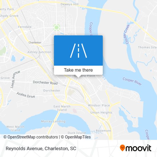 Mapa de Reynolds Avenue