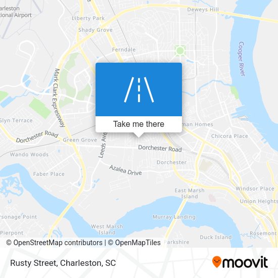 Mapa de Rusty Street