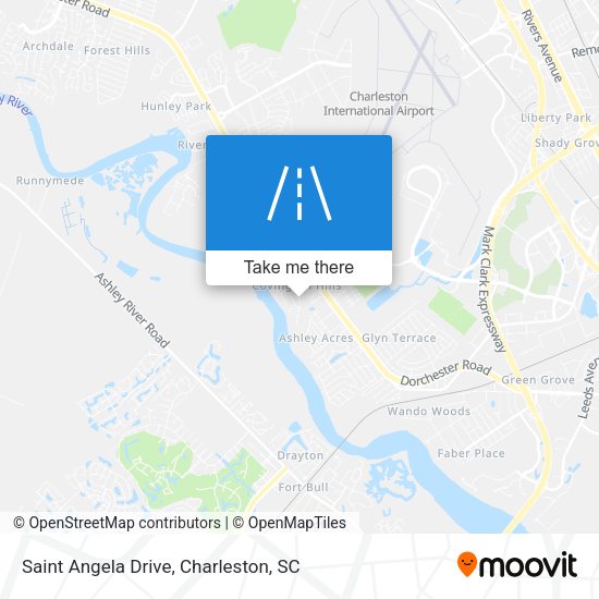 Saint Angela Drive map