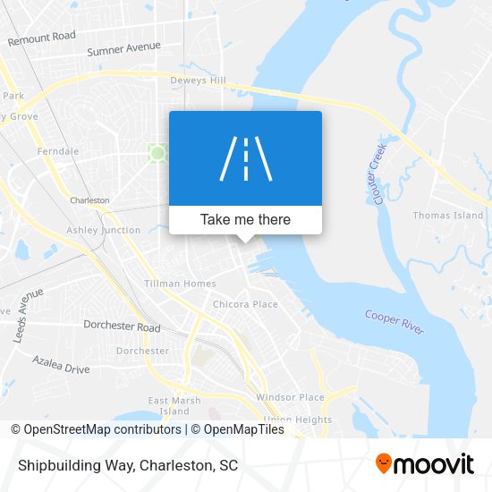 Shipbuilding Way map