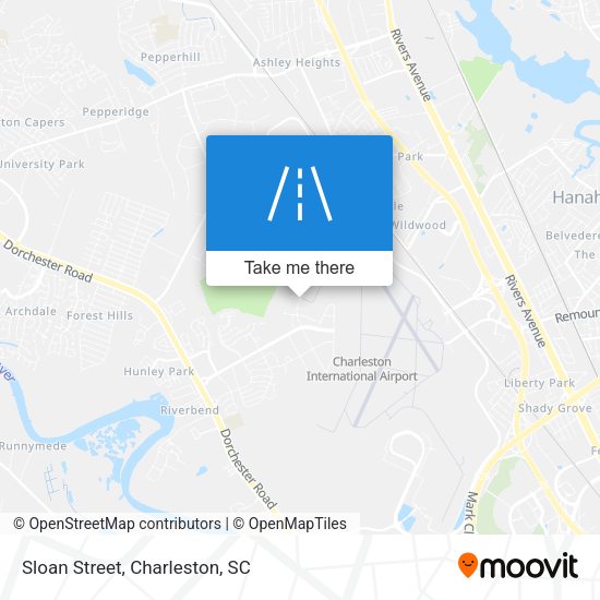 Mapa de Sloan Street