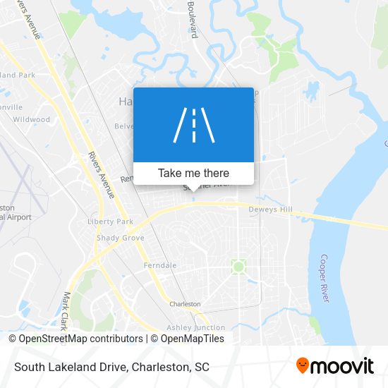 Mapa de South Lakeland Drive