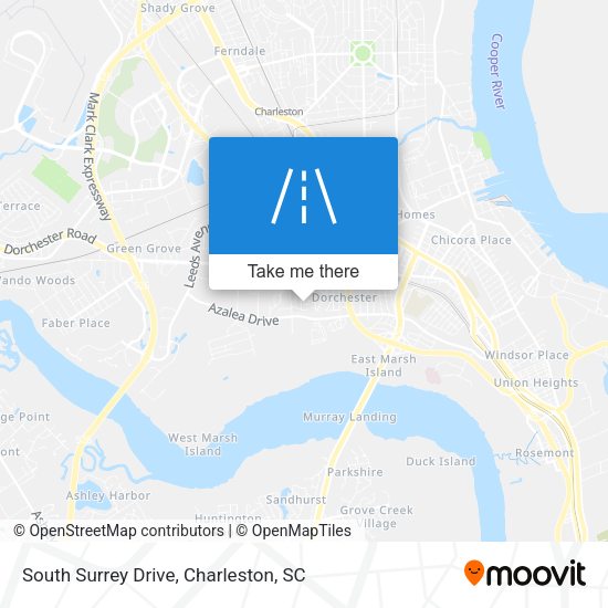 South Surrey Drive map