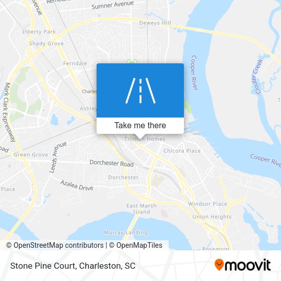 Stone Pine Court map