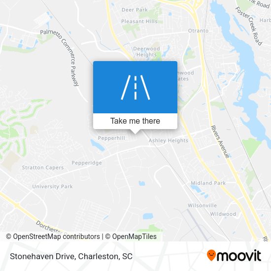 Stonehaven Drive map