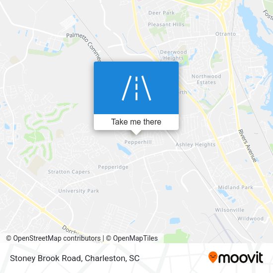Stoney Brook Road map