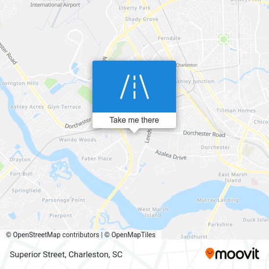 Superior Street map
