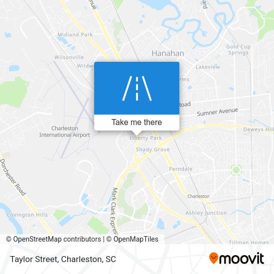 Mapa de Taylor Street