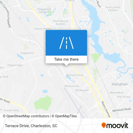 Terrace Drive map