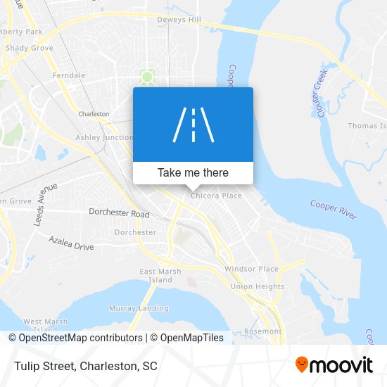 Mapa de Tulip Street