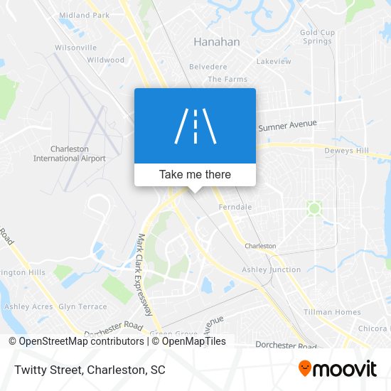 Mapa de Twitty Street