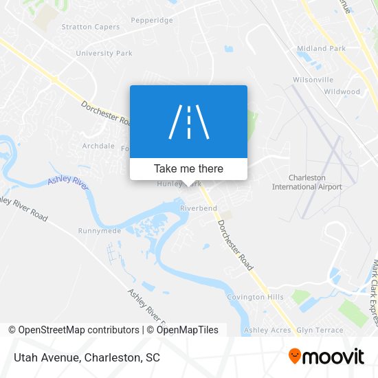 Mapa de Utah Avenue