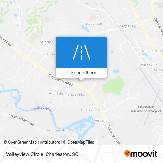 Mapa de Valleyview Circle