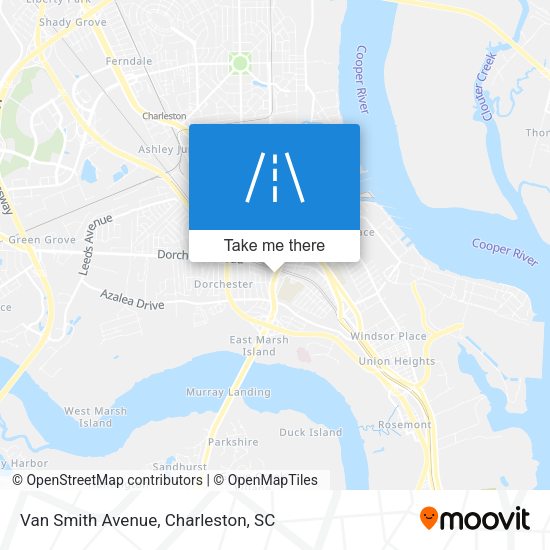 Mapa de Van Smith Avenue